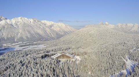 The Interalpen-Hotel Tyrol in the Winter