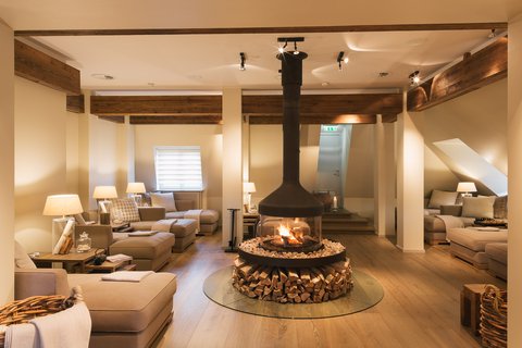 Vier Jahreszeiten Spa - Relaxation Room, Fireplace