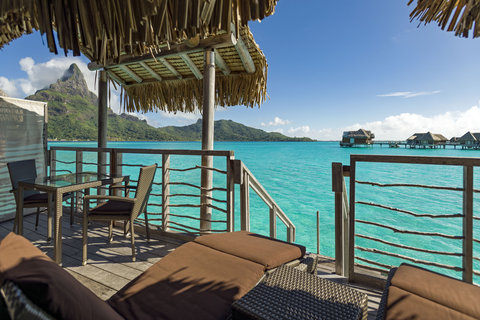 Overwater Villa with Otemanu View