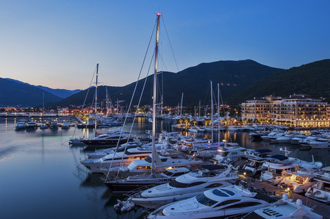 Regent Porto Montenegro is located in the center of luxury marina