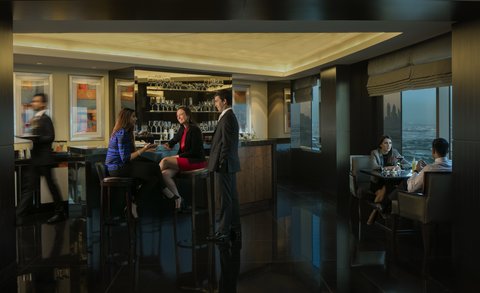Unwind over drinks at the exclusive Club InterContinental Lounge