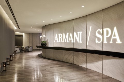 ARMANI HOTEL DUBAI FACILITIES SPA ENTRANCE