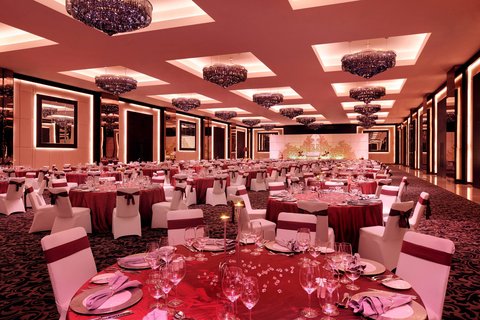 Salón Dubai - Disposición para bodas indias