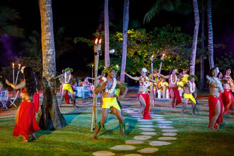 Tahitian dance show