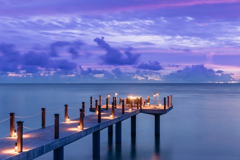 Candlelight dinner - Jetty