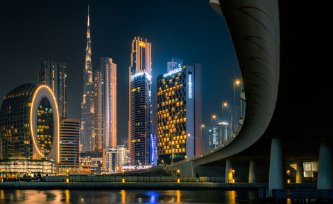 Exterior image of Hotel Indigo Dubai Downtown
