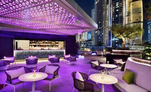 Orange Feels Bar at the Hotel Indigo Dubai Downtown