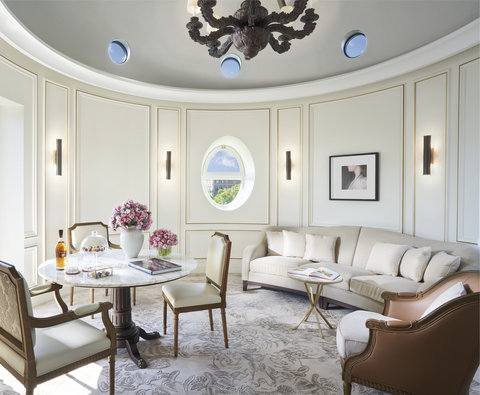 Mandarin Oriental Ritz Madrid Ritz Suite Livingroom