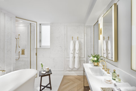Mandarin Oriental Ritz Madrid Turret Suite Bathroom