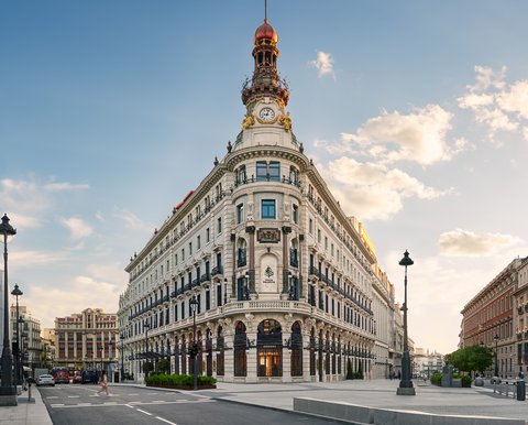 Four Seasons Madrid Exterior Day Shot