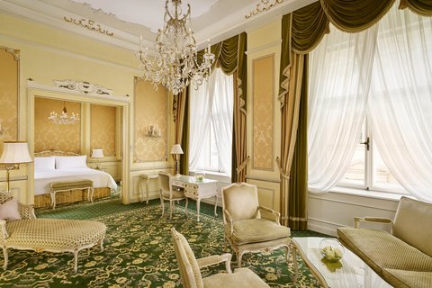 Suite Maria Theresia con cama tamaño King - Sala de estar