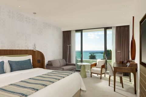 Habitación Deluxe con cama tamaño King y vistas al mar