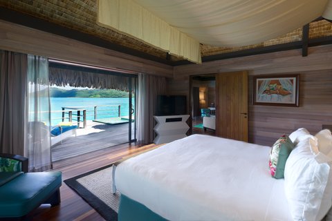 Suite Villa Premier sobre el agua con cama tamaño King