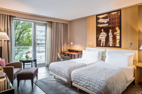Deluxe Zimmer mit Stadtblick – Twinsize-Bett