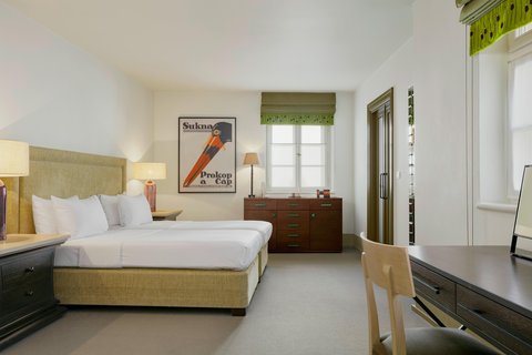 Dormitorio de la habitación Deluxe - Dos camas individuales