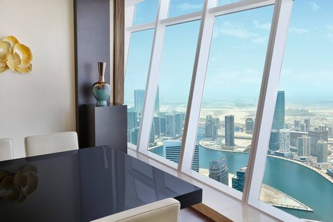 Suite penthouse - Vistas a la ciudad y parciales a la costa y canal de Dubai
