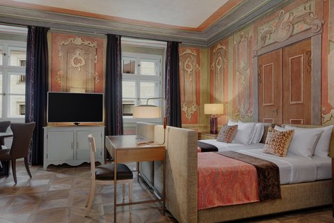 Dormitorio de la suite Fresco - Dos camas individuales