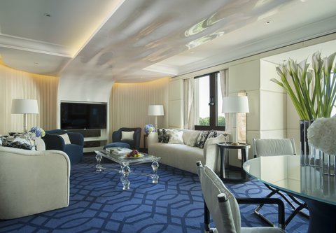 The Blue Suite Living Room